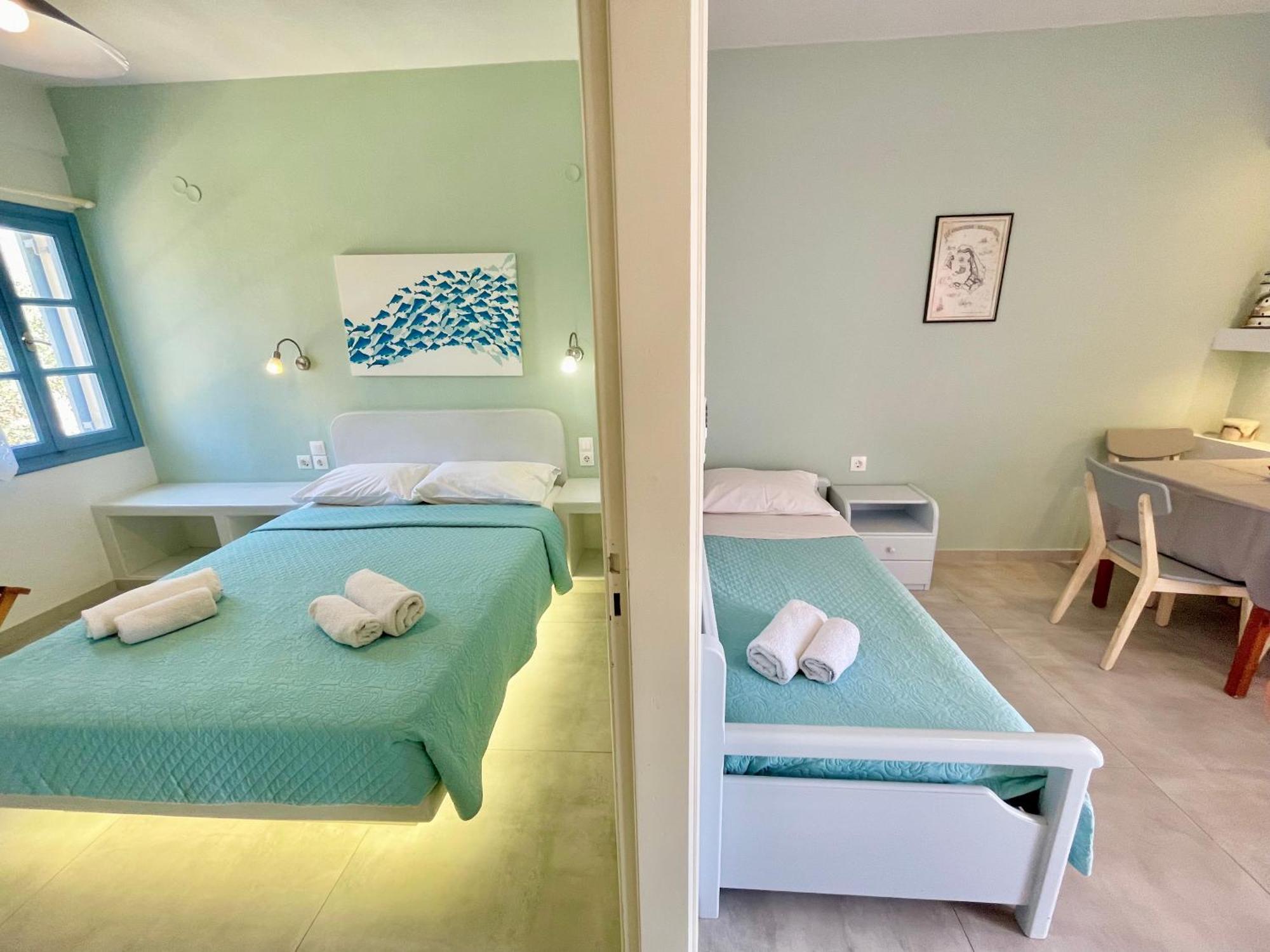 Asterias Mini Coastal Apartments Perivolos  Exterior foto